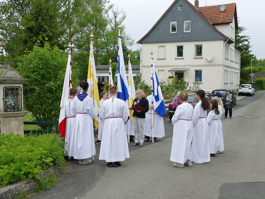 Bittprozession an Christi Himmelfahrt (Foto: Karl-Franz Thiede)